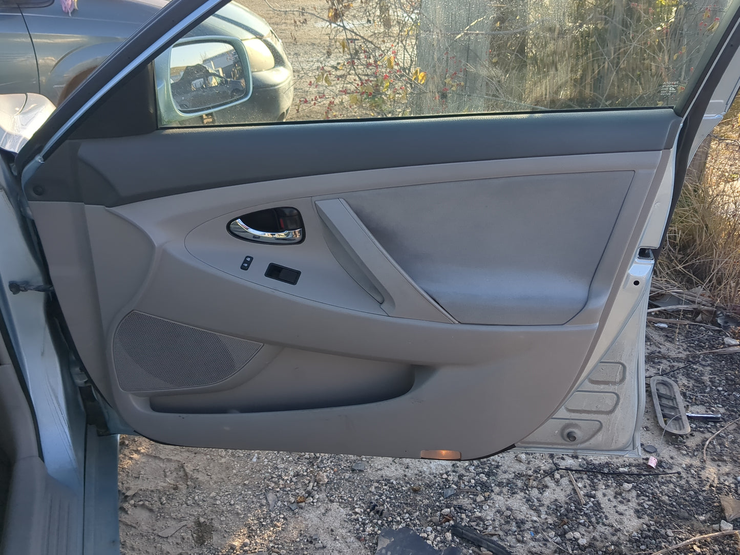 2007 Toyota Camry Front Right Passenger Interior Door Panel Trim - Oemusedautoparts1.com