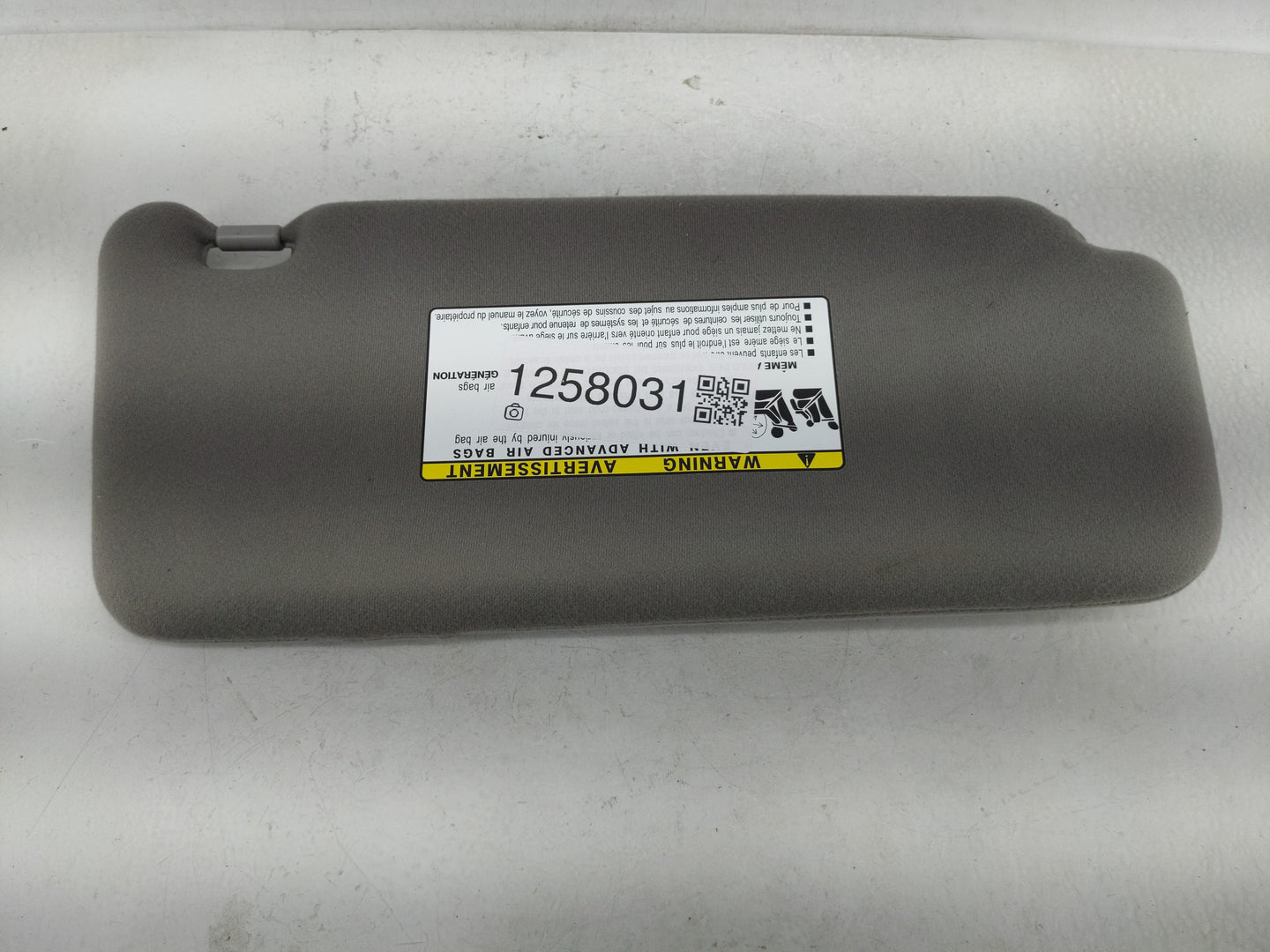 2007-2011 Toyota Camry Sun Visor Shade Replacement Driver Left Mirror Fits Fits 2007 2008 2009 2010 2011 OEM Used Auto Parts