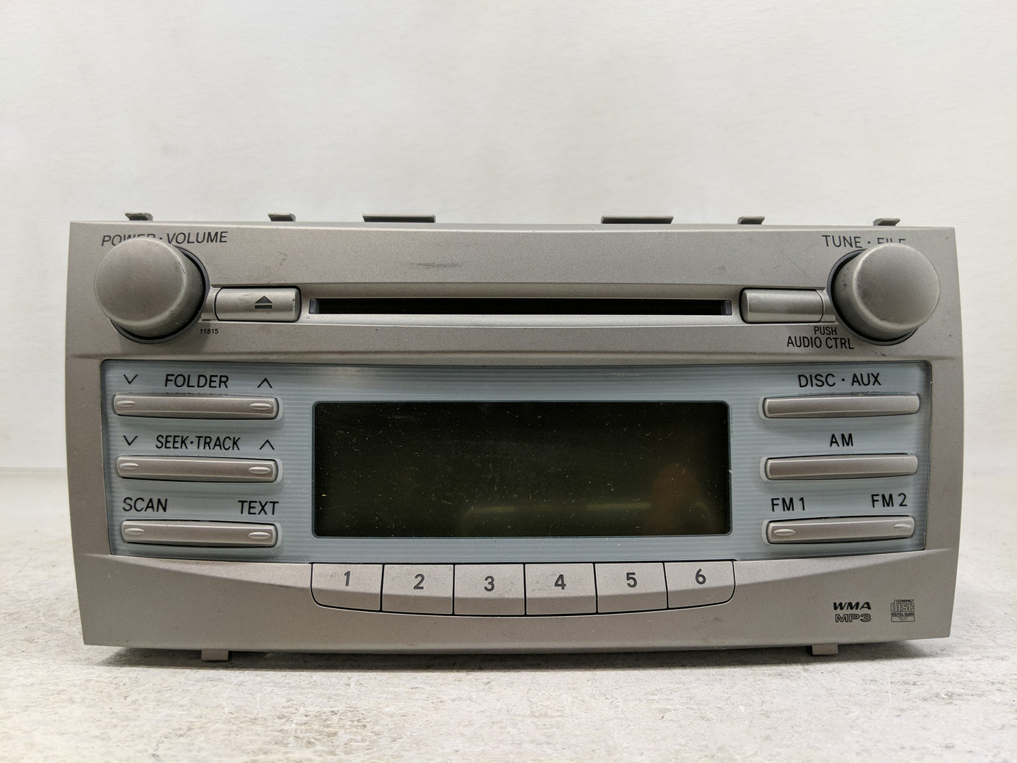 2007-2009 Toyota Camry Radio AM FM Cd Player Receiver Replacement P/N:86120-33890 86120-06180 Fits Fits 2007 2008 2009 OEM U