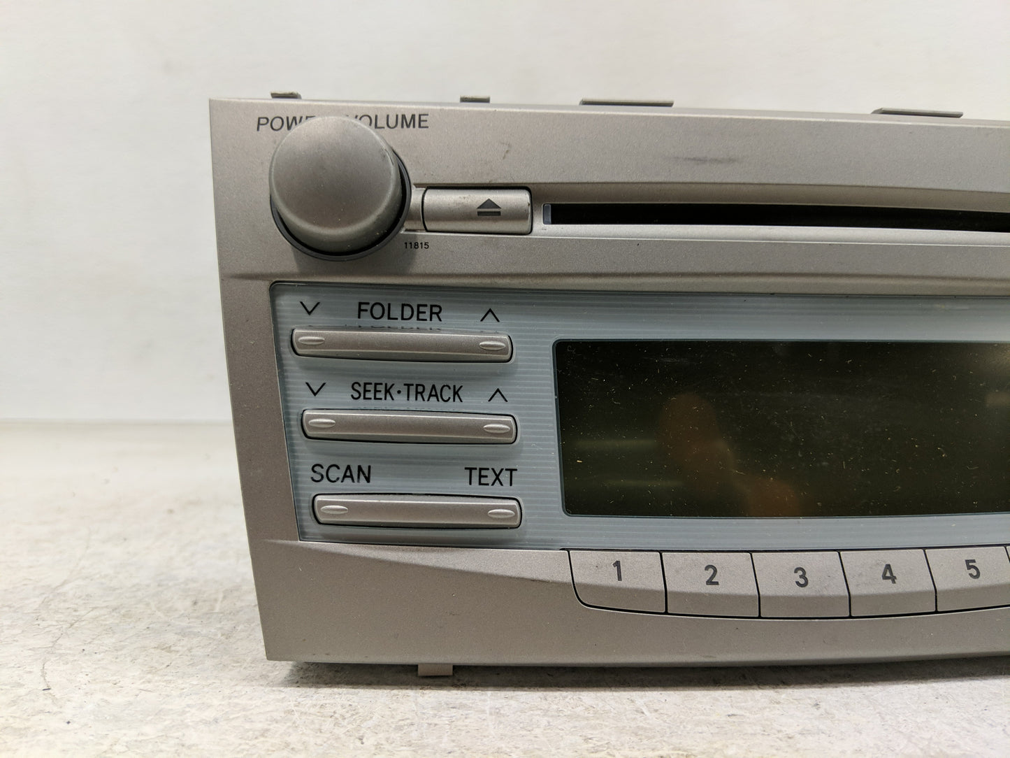 2007-2009 Toyota Camry Radio AM FM Cd Player Receiver Replacement P/N:86120-33890 86120-06180 Fits Fits 2007 2008 2009 OEM U