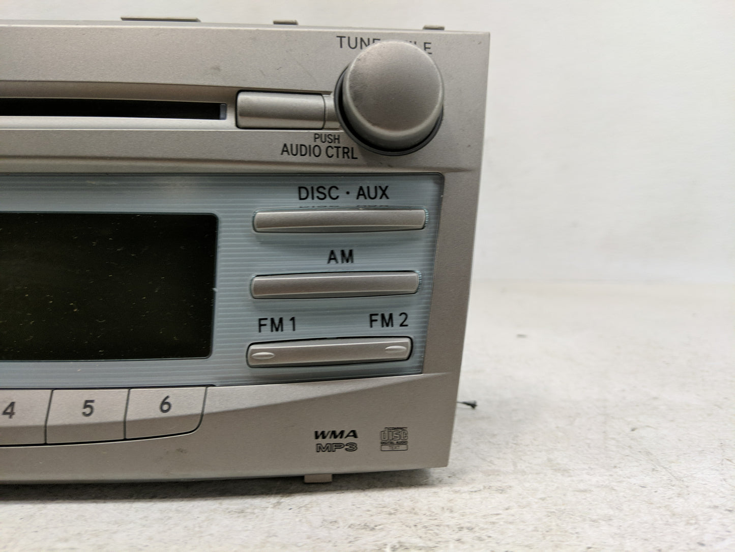 2007-2009 Toyota Camry Radio AM FM Cd Player Receiver Replacement P/N:86120-33890 86120-06180 Fits Fits 2007 2008 2009 OEM U
