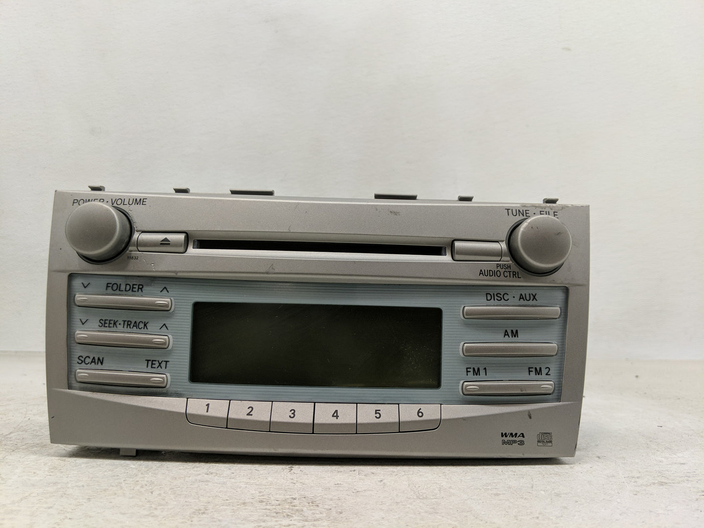 2007-2009 Toyota Camry Radio AM FM Cd Player Receiver Replacement P/N:86120-06181 86120-06180 Fits Fits 2007 2008 2009 OEM U