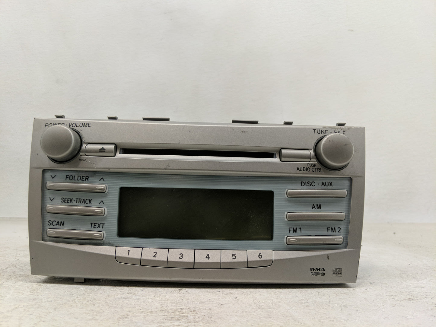 2007-2009 Toyota Camry Radio AM FM Cd Player Receiver Replacement P/N:86120-06181 86120-06180 Fits Fits 2007 2008 2009 OEM U