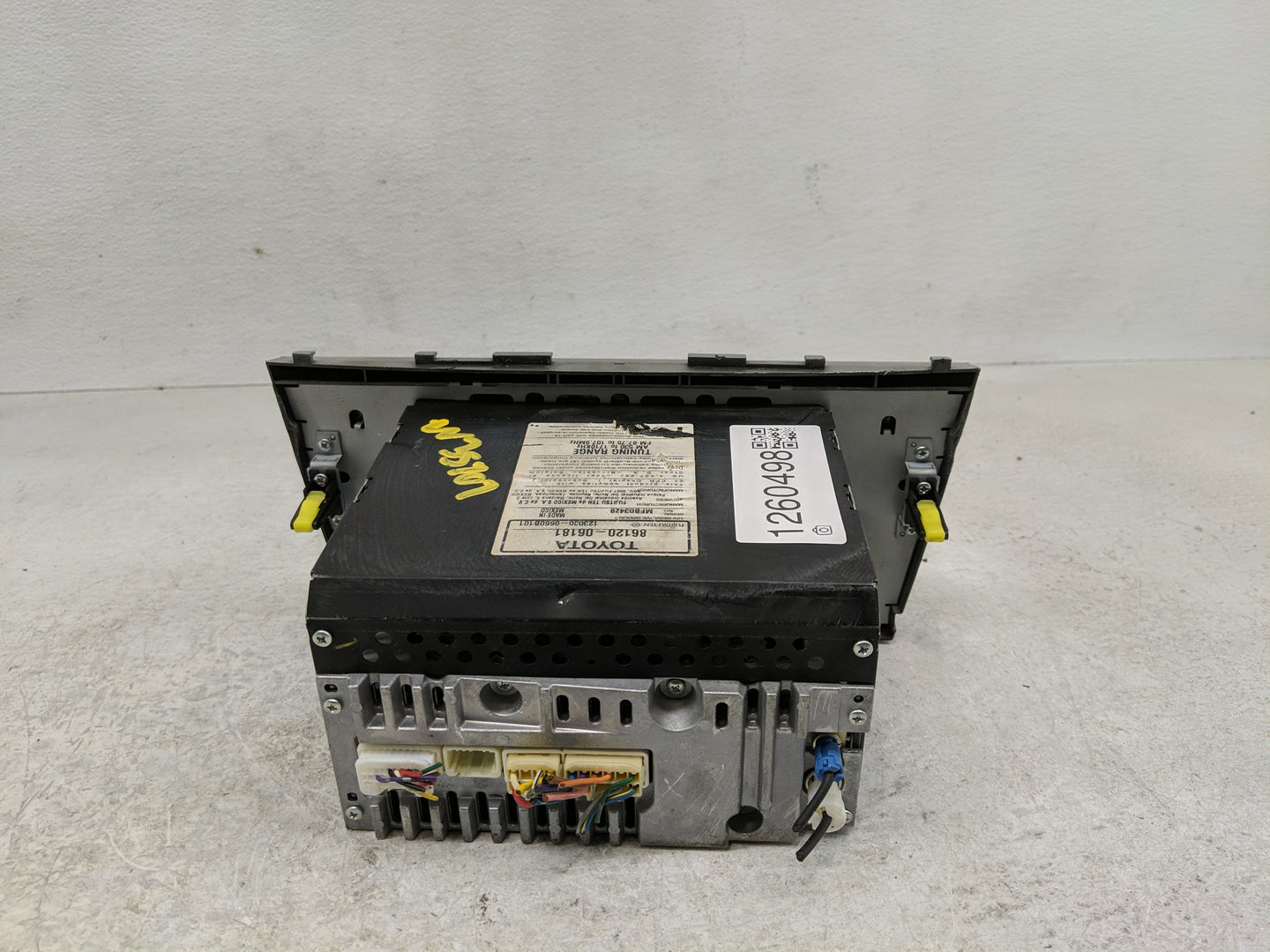 2007-2009 Toyota Camry Radio AM FM Cd Player Receiver Replacement P/N:86120-06181 86120-06180 Fits Fits 2007 2008 2009 OEM U