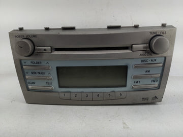 2007-2009 Toyota Camry Radio AM FM Cd Player Receiver Replacement P/N:86120-06180 Fits Fits 2007 2008 2009 OEM Used Auto Par