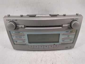 2007-2009 Toyota Camry Radio AM FM Cd Player Receiver Replacement P/N:86120-33890 Fits Fits 2007 2008 2009 OEM Used Auto Par