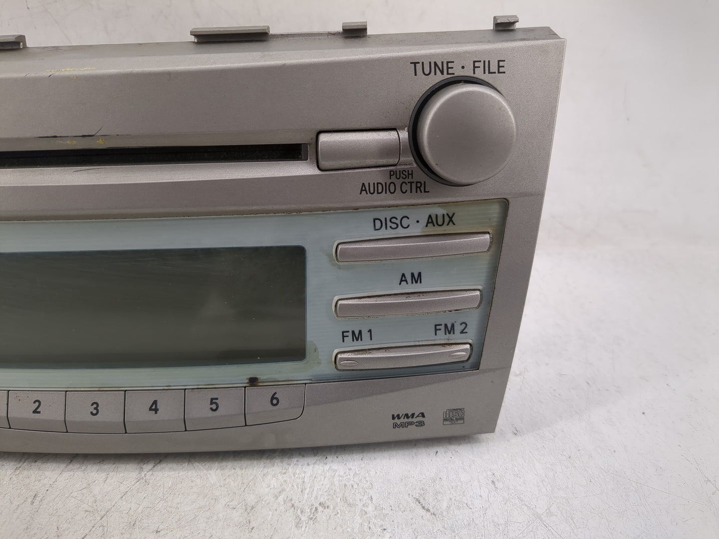 2007-2009 Toyota Camry Radio AM FM Cd Player Receiver Replacement P/N:86120-33890 Fits Fits 2007 2008 2009 OEM Used Auto Par
