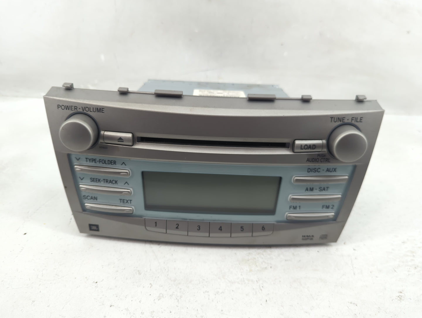 2007-2009 Toyota Camry Radio AM FM Cd Player Receiver Replacement P/N:86120-06190 Fits Fits 2007 2008 2009 OEM Used Auto Par