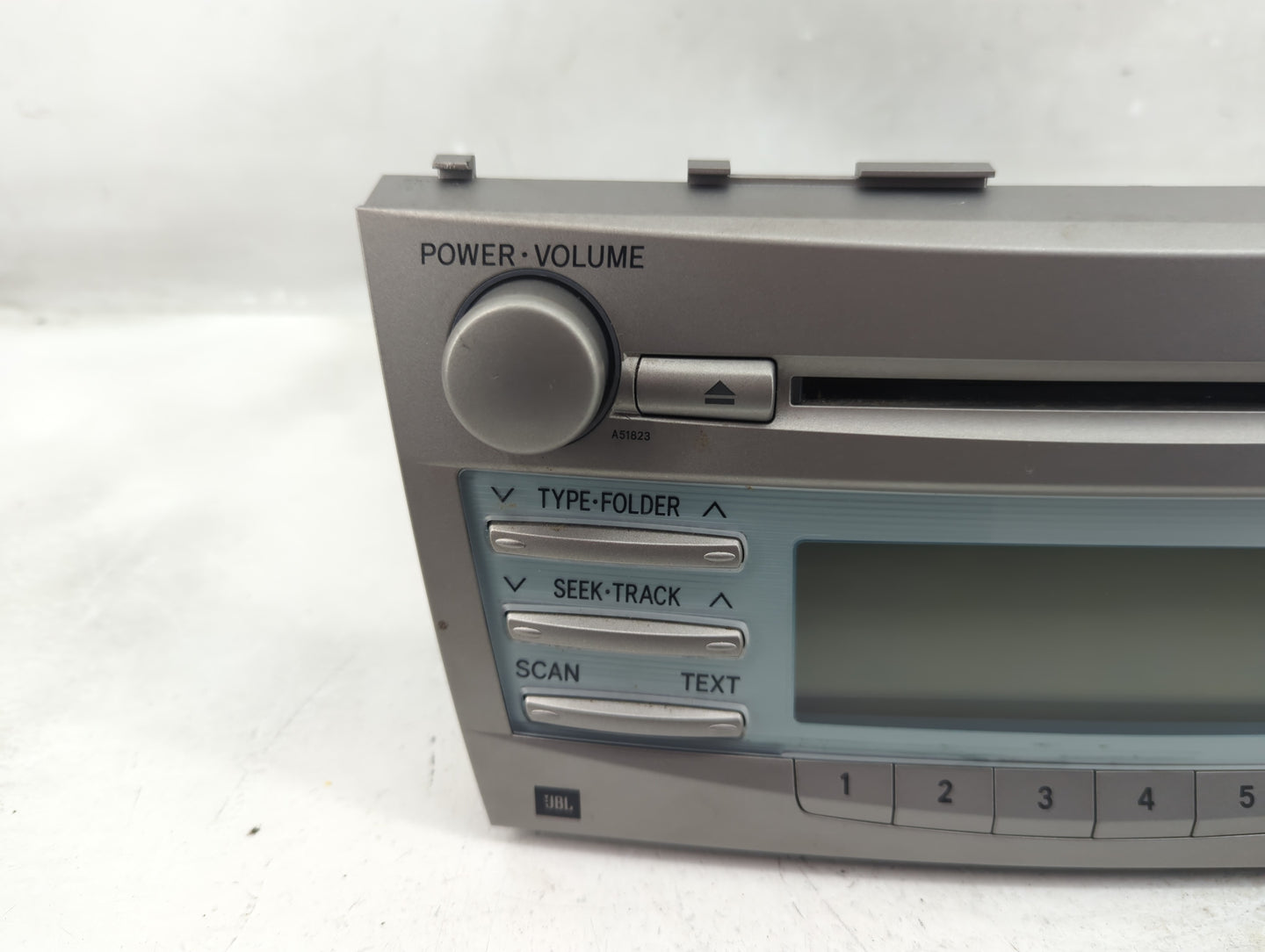 2007-2009 Toyota Camry Radio AM FM Cd Player Receiver Replacement P/N:86120-06190 Fits Fits 2007 2008 2009 OEM Used Auto Par