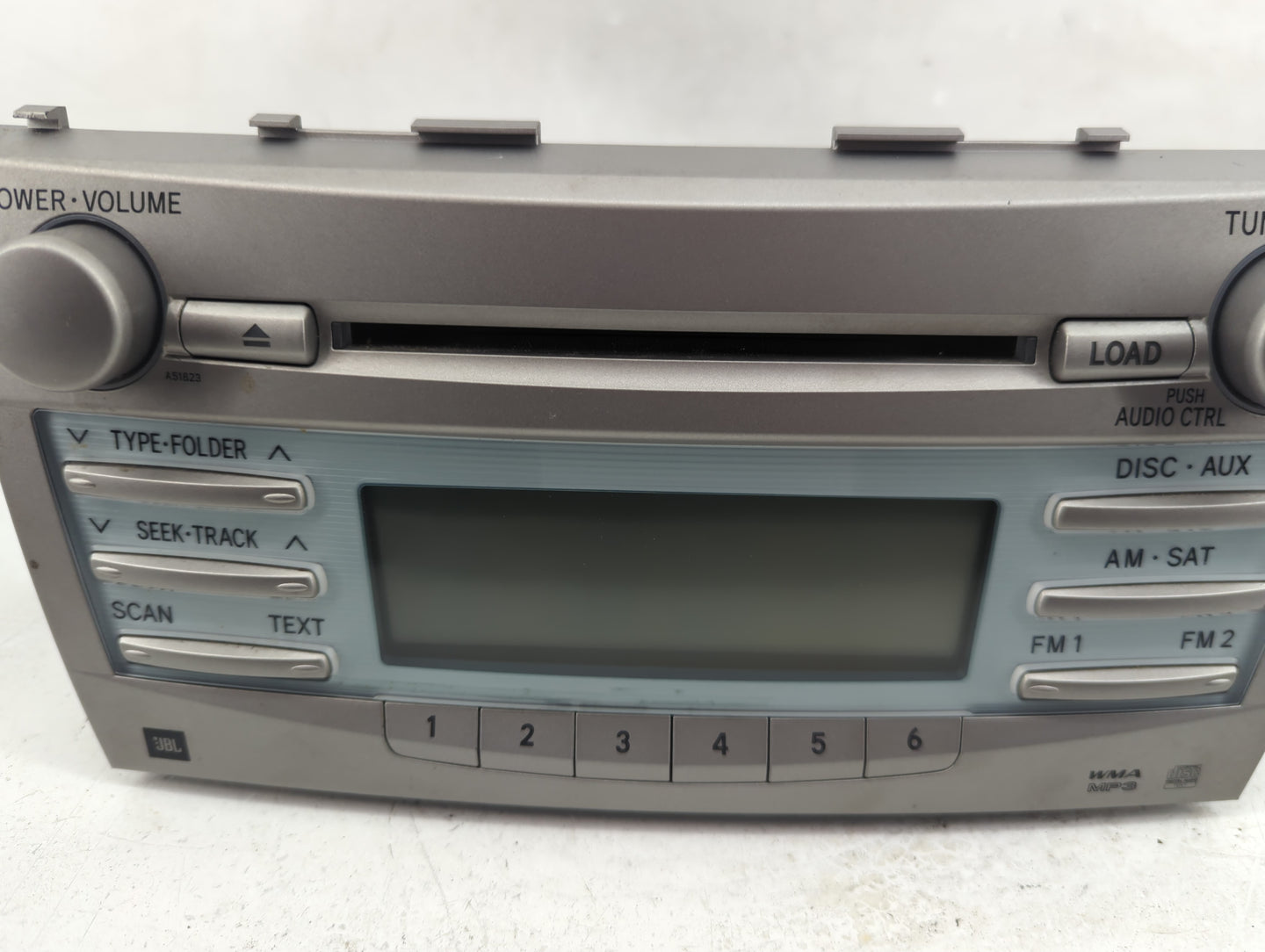 2007-2009 Toyota Camry Radio AM FM Cd Player Receiver Replacement P/N:86120-06190 Fits Fits 2007 2008 2009 OEM Used Auto Par