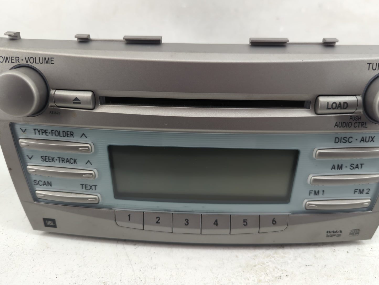 2007-2009 Toyota Camry Radio AM FM Cd Player Receiver Replacement P/N:86120-06190 Fits Fits 2007 2008 2009 OEM Used Auto Par