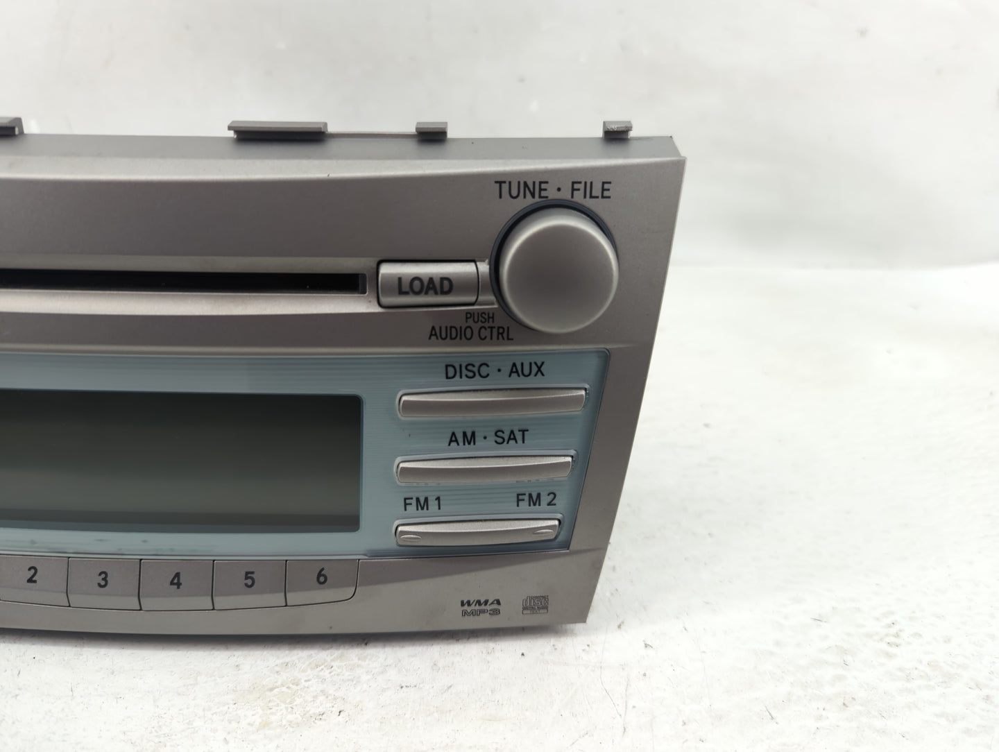 2007-2009 Toyota Camry Radio AM FM Cd Player Receiver Replacement P/N:86120-06190 Fits Fits 2007 2008 2009 OEM Used Auto Par
