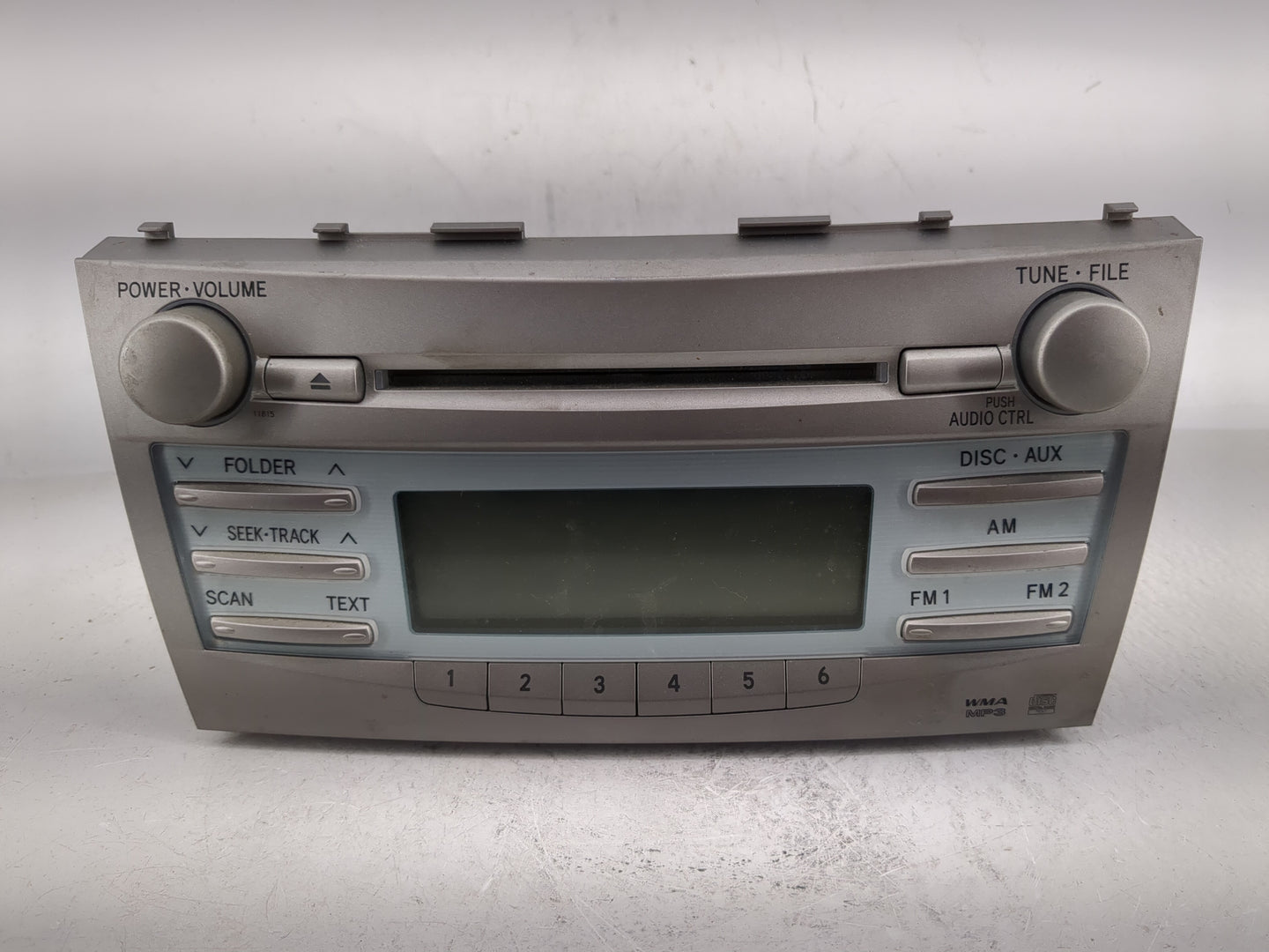 2007-2009 Toyota Camry Radio AM FM Cd Player Receiver Replacement P/N:86120-06180 Fits Fits 2007 2008 2009 OEM Used Auto Par