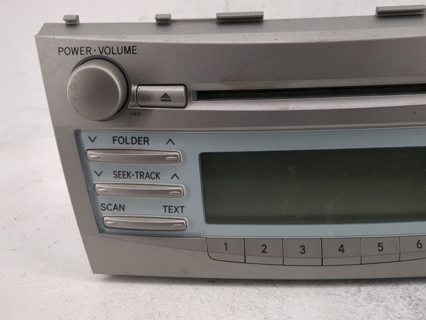 2007-2009 Toyota Camry Radio AM FM Cd Player Receiver Replacement P/N:86120-06180 Fits Fits 2007 2008 2009 OEM Used Auto Par