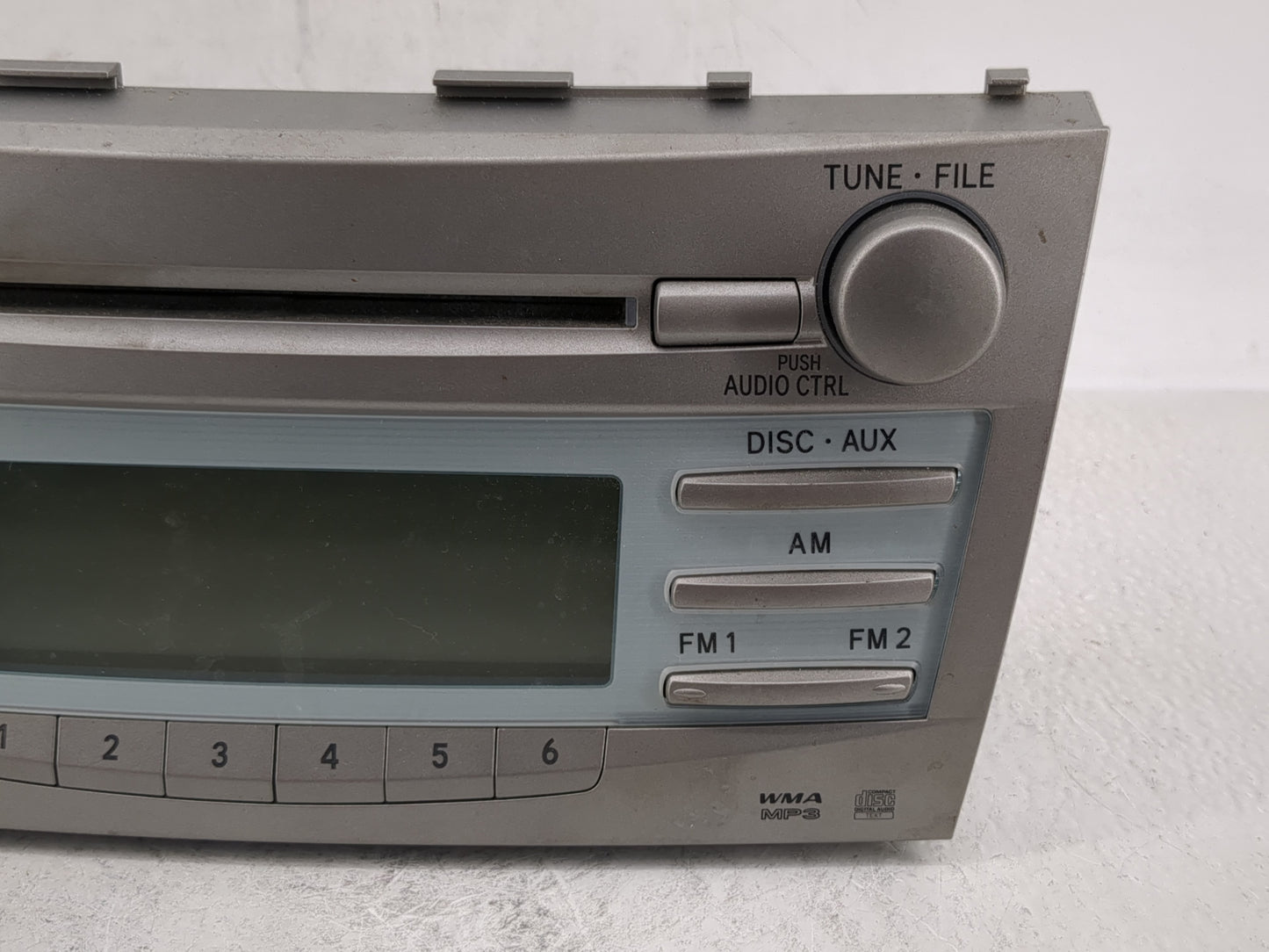 2007-2009 Toyota Camry Radio AM FM Cd Player Receiver Replacement P/N:86120-06180 Fits Fits 2007 2008 2009 OEM Used Auto Par