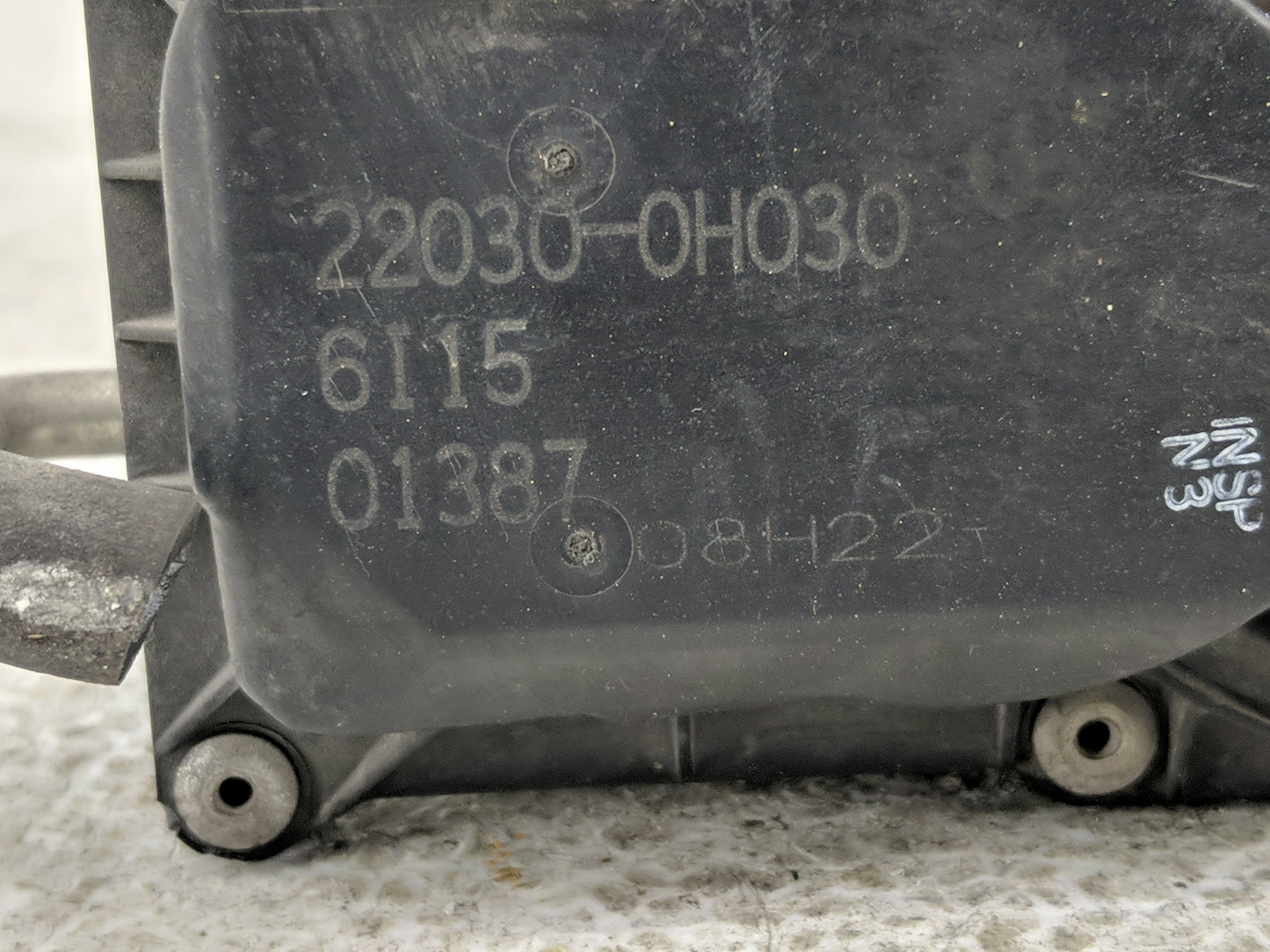 2007-2011 Toyota Camry Throttle Body P/N:22030-0H030 Fits Fits 2006 2007 2008 2009 2010 2011 2012 2013 2014 2015 OEM Used Au