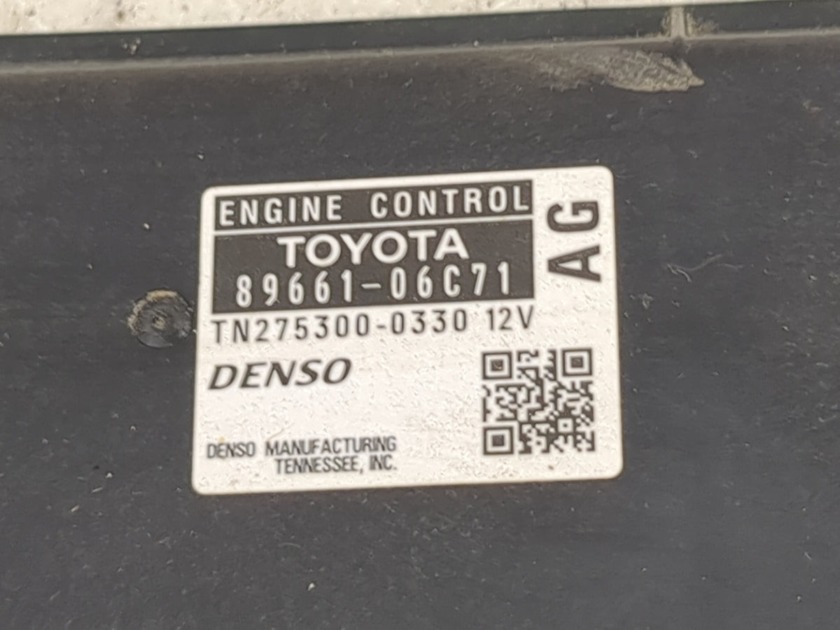 2007 Toyota Camry PCM Engine Control Computer ECU ECM PCU OEM P/N:89661-06C71 275300-0330 Fits OEM Used Auto Parts - Oemused