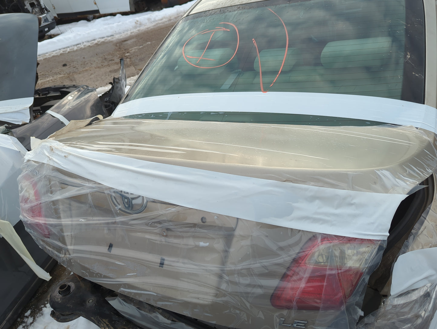 2007-2011 Toyota Camry Trunk/decklid/hatch/tailgate Oem - Oemusedautoparts1.com