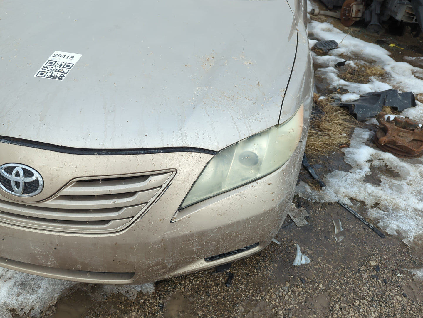 2007-2008 Toyota Camry Front Bumper - Oem 1324585 - Oemusedautoparts1.com