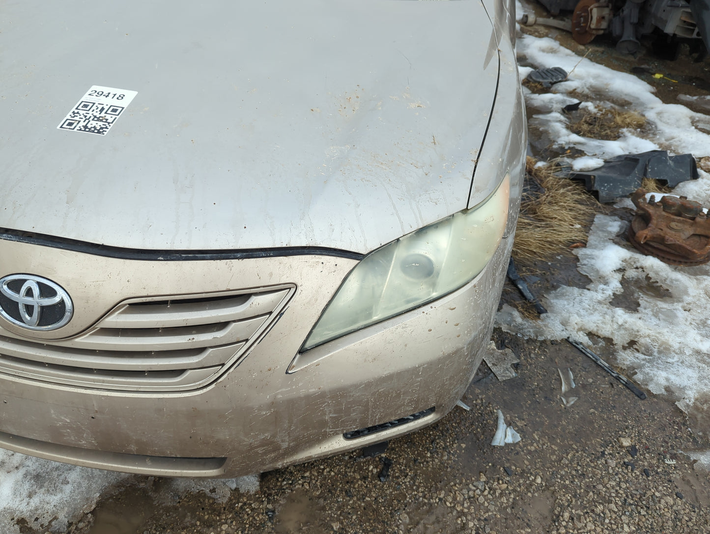 2007-2008 Toyota Camry Front Bumper - Oem 1324585 - Oemusedautoparts1.com