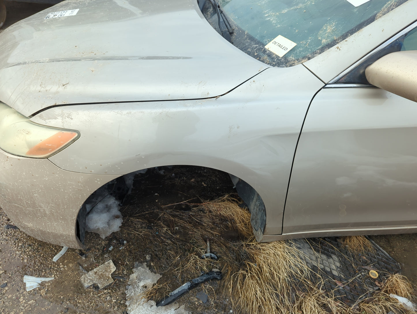 2007-2011 Toyota Camry Driver Fender 1324591 - Oemusedautoparts1.com