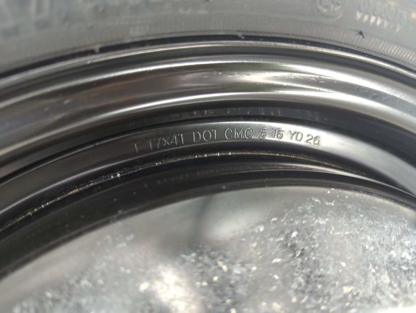 2007-2017 Toyota Camry Spare Donut Tire Wheel Rim Oem - Oemusedautoparts1.com
