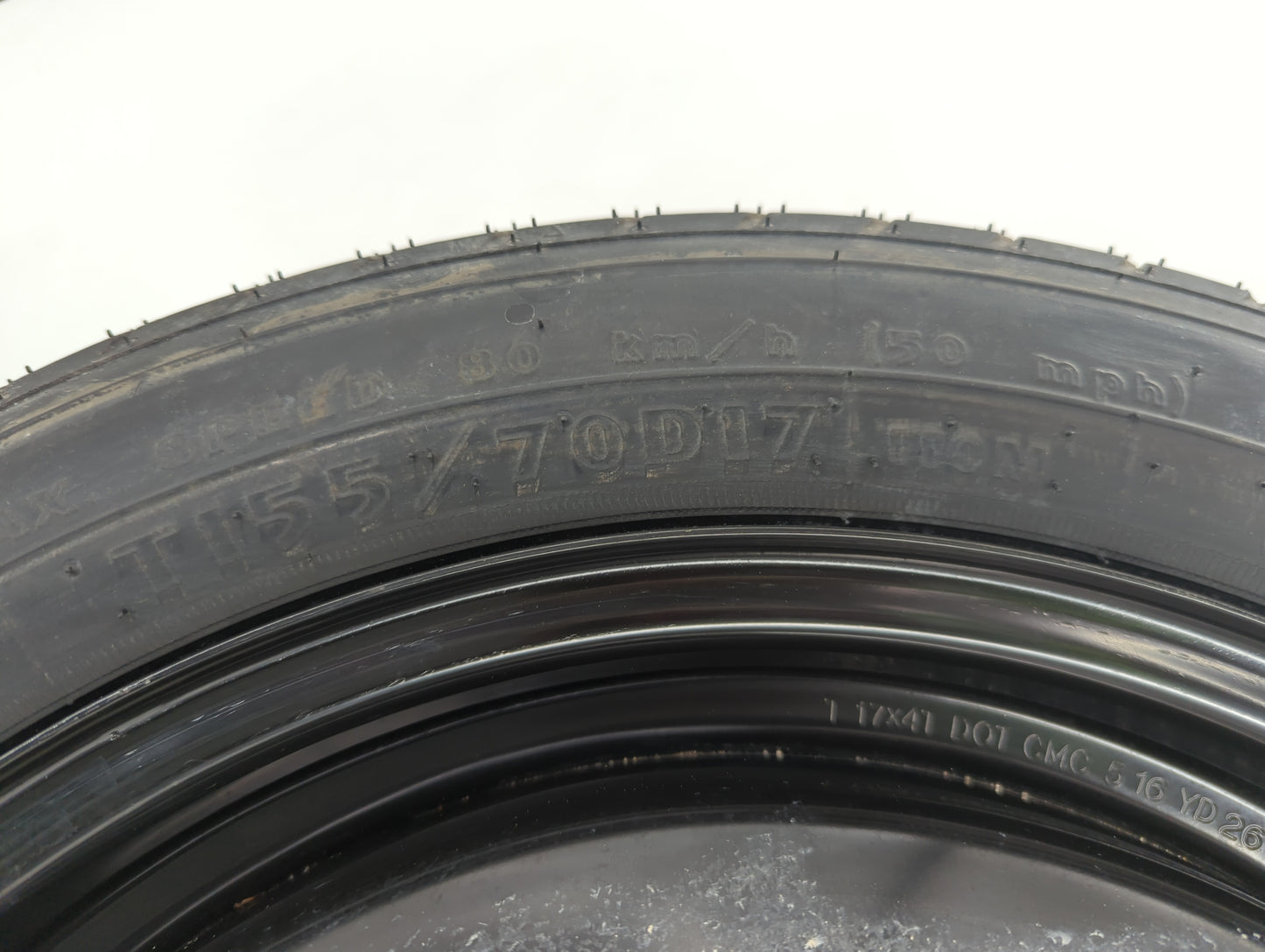 2007-2017 Toyota Camry Spare Donut Tire Wheel Rim Oem - Oemusedautoparts1.com