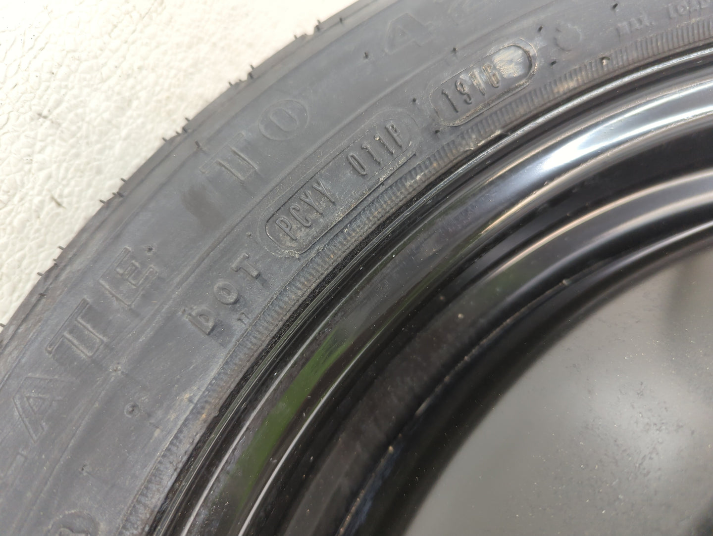 2007-2017 Toyota Camry Spare Donut Tire Wheel Rim Oem - Oemusedautoparts1.com