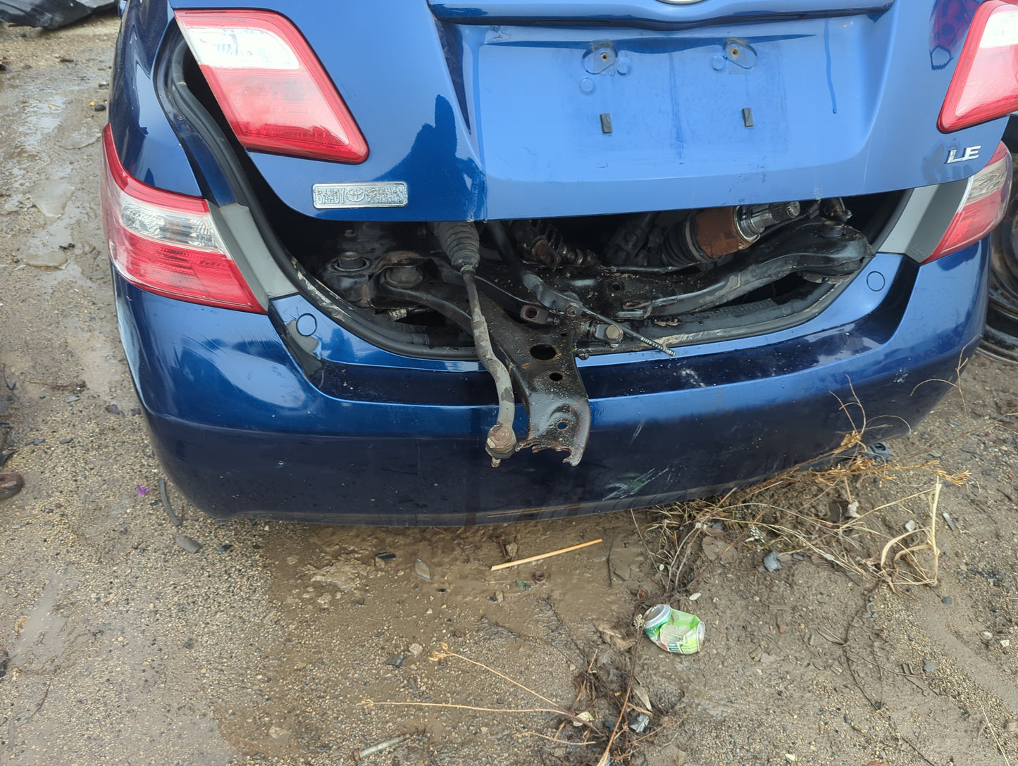 2007-2011 Toyota Camry Rear Bumper Assembly Oem 1360107 - Oemusedautoparts1.com