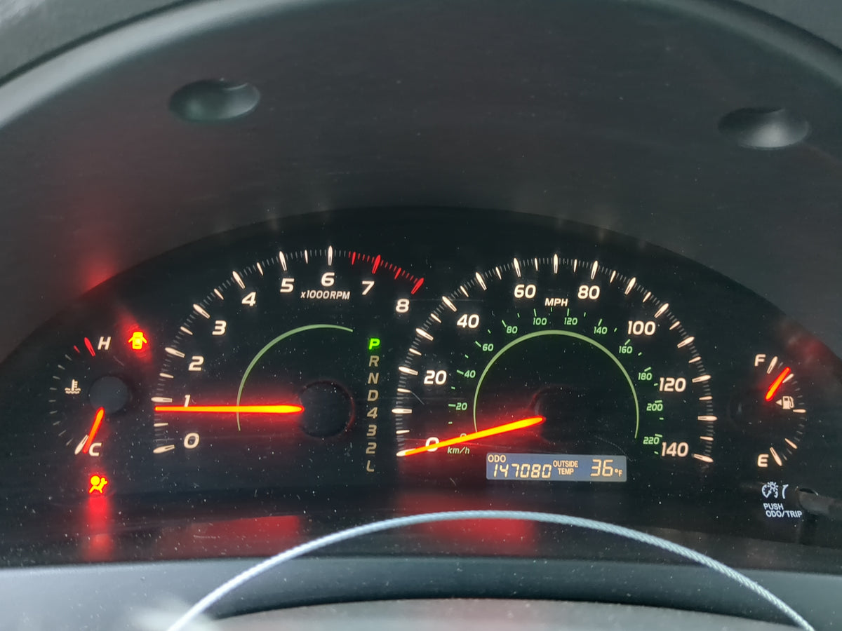 2007-2009 Toyota Camry Instrument Cluster Speedometer Gauges Miles:147K Fits Fits 2007 2008 2009 OEM Used Auto Parts - Oemus