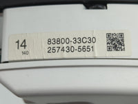 2007 Toyota Camry Instrument Cluster Speedometer Gauges P/N:83800-33C30 Fits OEM Used Auto Parts - Oemusedautoparts1.com
