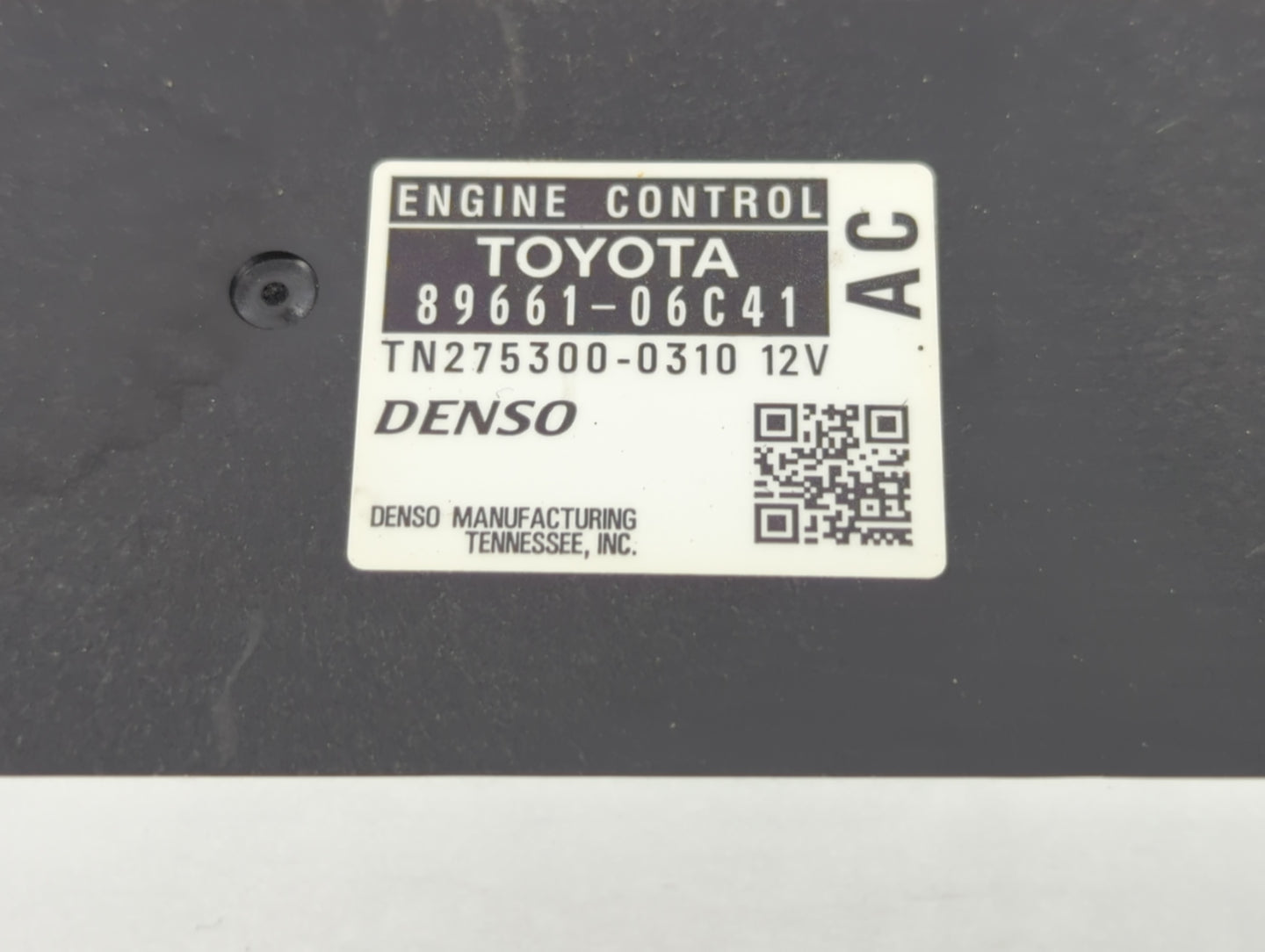 2007 Toyota Camry PCM Engine Control Computer ECU ECM PCU OEM P/N:89661-06C41 Fits OEM Used Auto Parts - Oemusedautoparts1.c