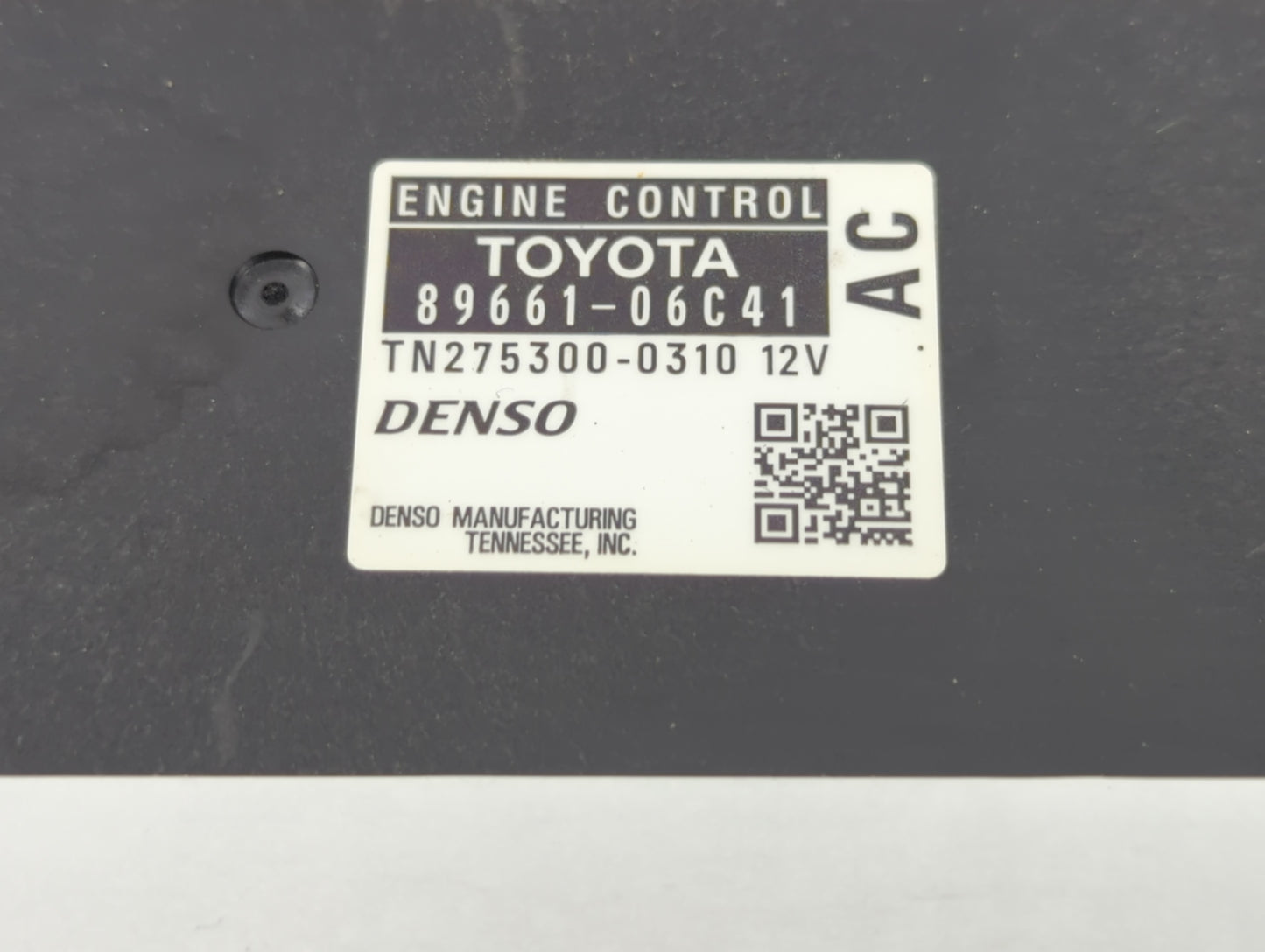 2007 Toyota Camry PCM Engine Control Computer ECU ECM PCU OEM P/N:89661-06C41 Fits OEM Used Auto Parts - Oemusedautoparts1.c