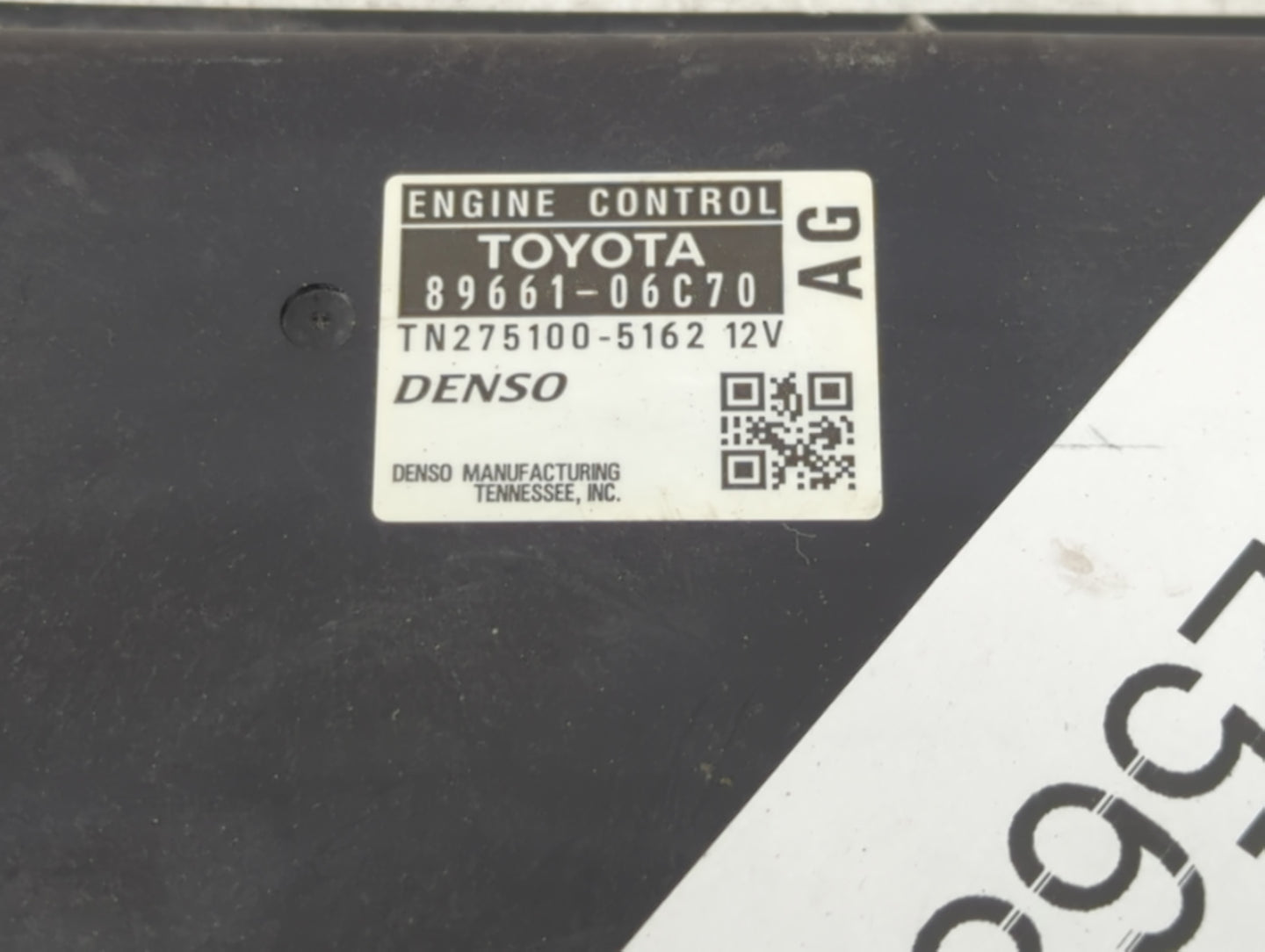 2007 Toyota Camry PCM Engine Control Computer ECU ECM PCU OEM P/N:89661-06C70 Fits OEM Used Auto Parts - Oemusedautoparts1.c