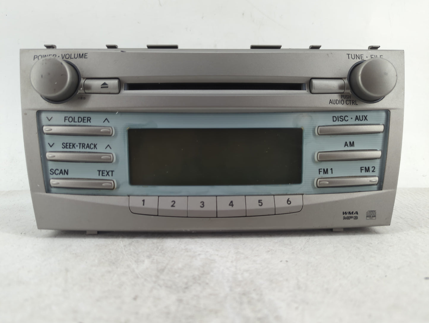 2007-2009 Toyota Camry Radio AM FM Cd Player Receiver Replacement P/N:86120-33890 Fits Fits 2007 2008 2009 OEM Used Auto Par