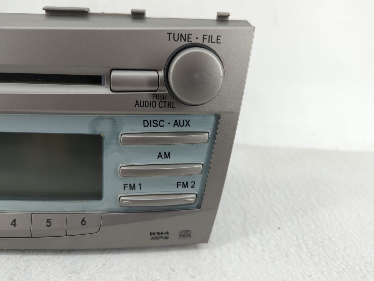 2007-2009 Toyota Camry Radio AM FM Cd Player Receiver Replacement P/N:86120-33890 Fits Fits 2007 2008 2009 OEM Used Auto Par