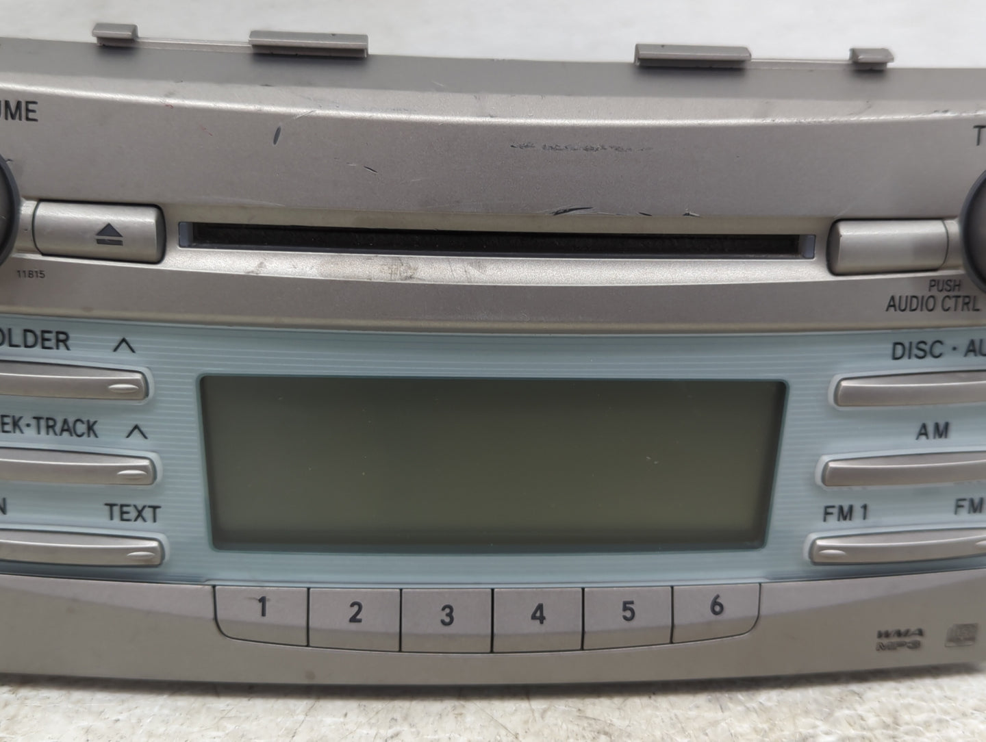 2007-2009 Toyota Camry Radio AM FM Cd Player Receiver Replacement P/N:86120-06180 Fits Fits 2007 2008 2009 OEM Used Auto Par