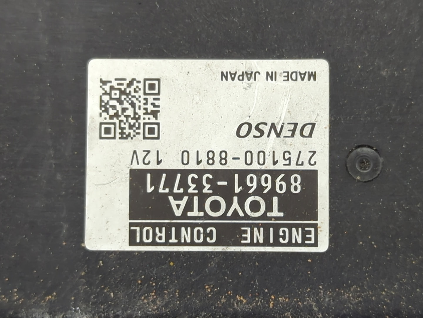 2007 Toyota Camry PCM Engine Control Computer ECU ECM PCU OEM P/N:89661-33771 Fits OEM Used Auto Parts - Oemusedautoparts1.c