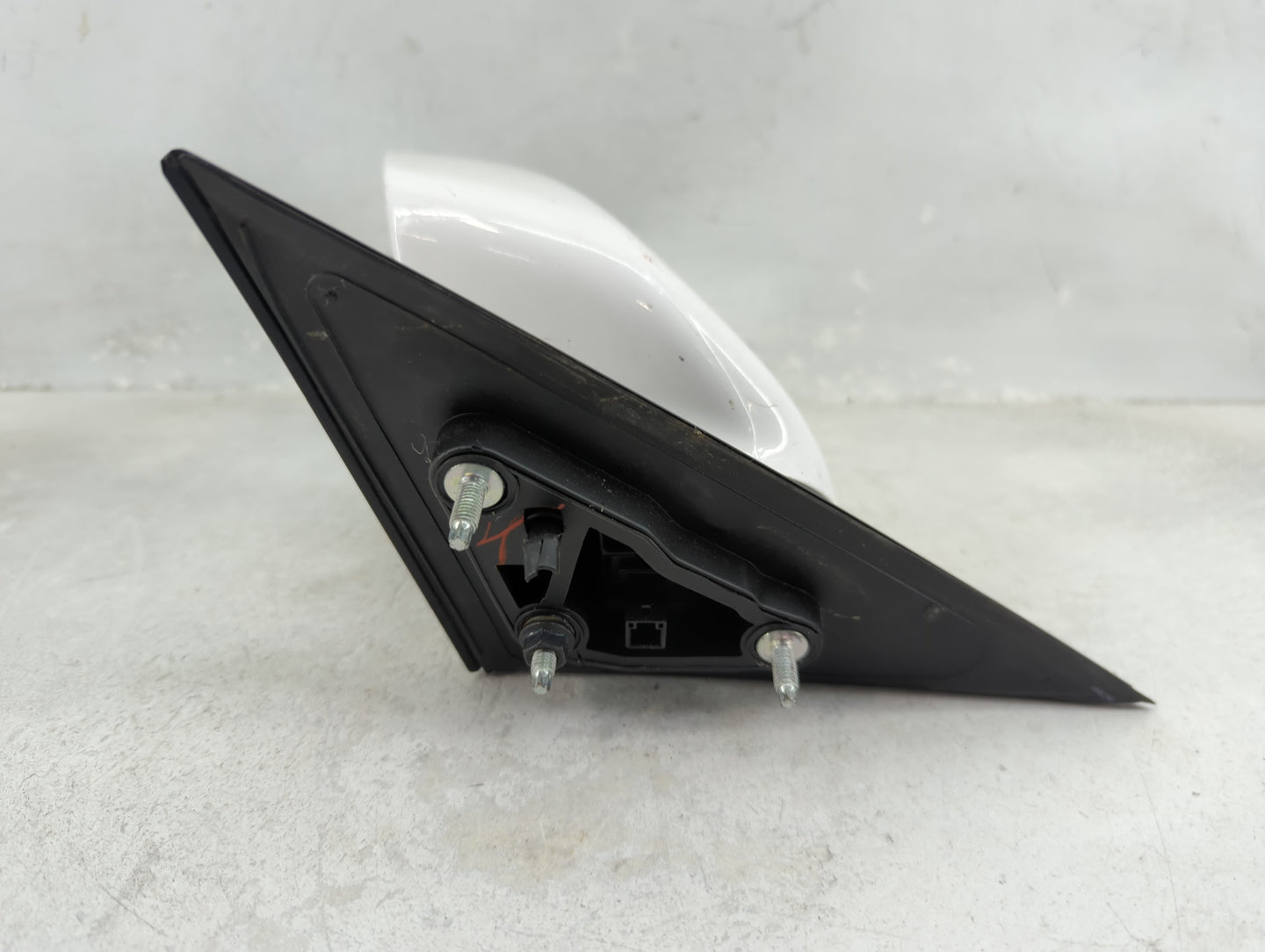 2007 Toyota Camry Driver Left Side View Power Door Mirror White - Oemusedautoparts1.com