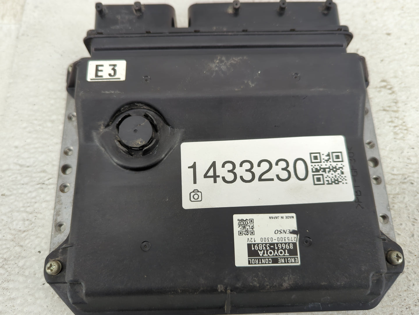 2007 Toyota Camry PCM Engine Control Computer ECU ECM PCU OEM P/N:89661-33B91 275300-0300 Fits OEM Used Auto Parts - Oemused