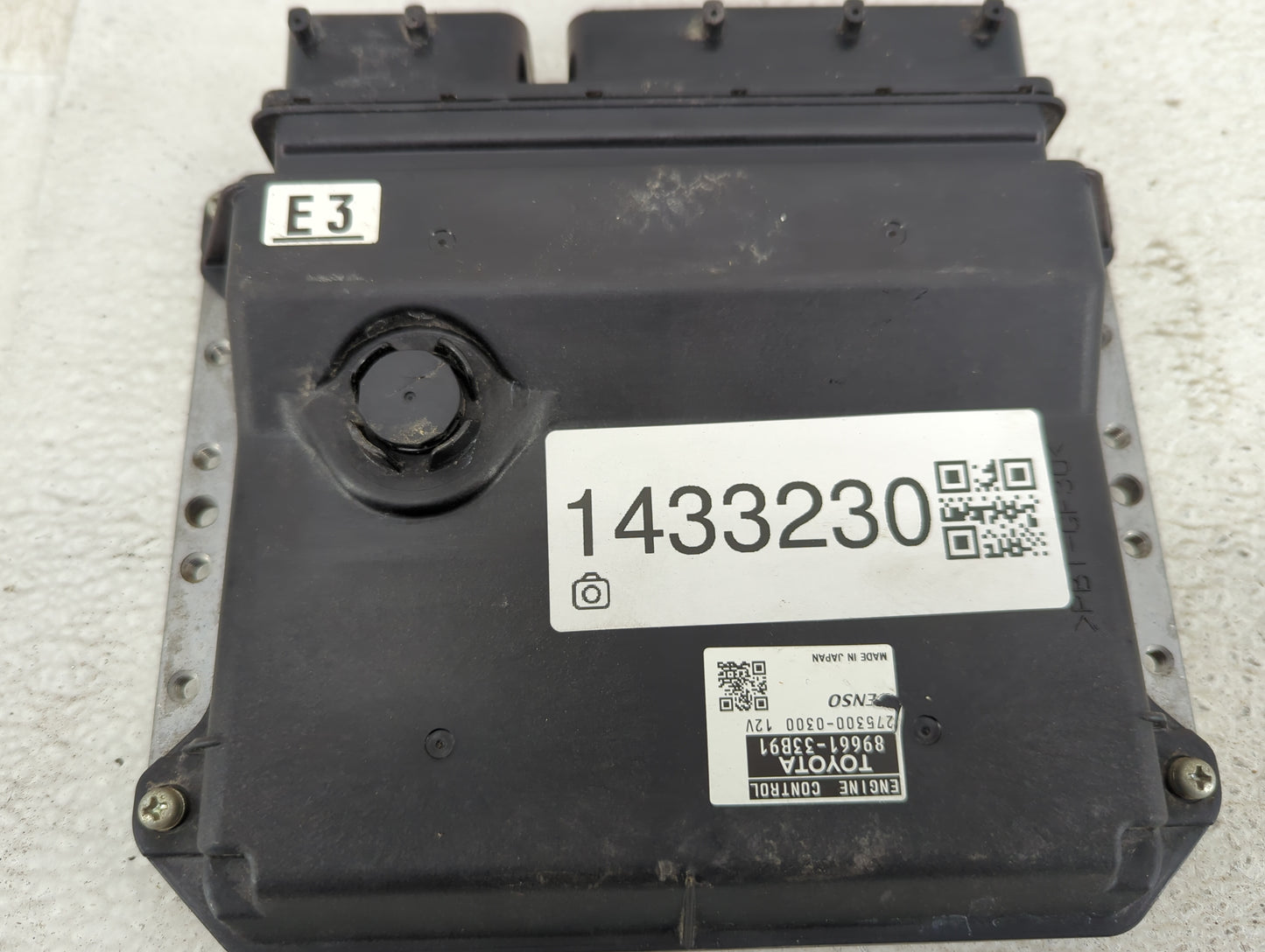 2007 Toyota Camry PCM Engine Control Computer ECU ECM PCU OEM P/N:89661-33B91 275300-0300 Fits OEM Used Auto Parts - Oemused