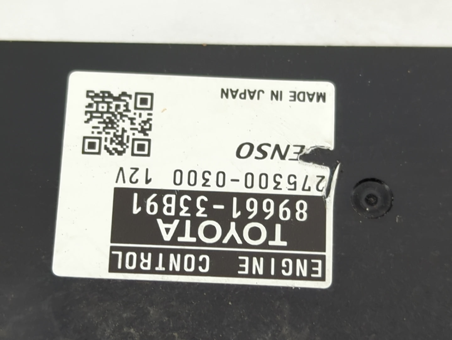 2007 Toyota Camry PCM Engine Control Computer ECU ECM PCU OEM P/N:89661-33B91 275300-0300 Fits OEM Used Auto Parts - Oemused