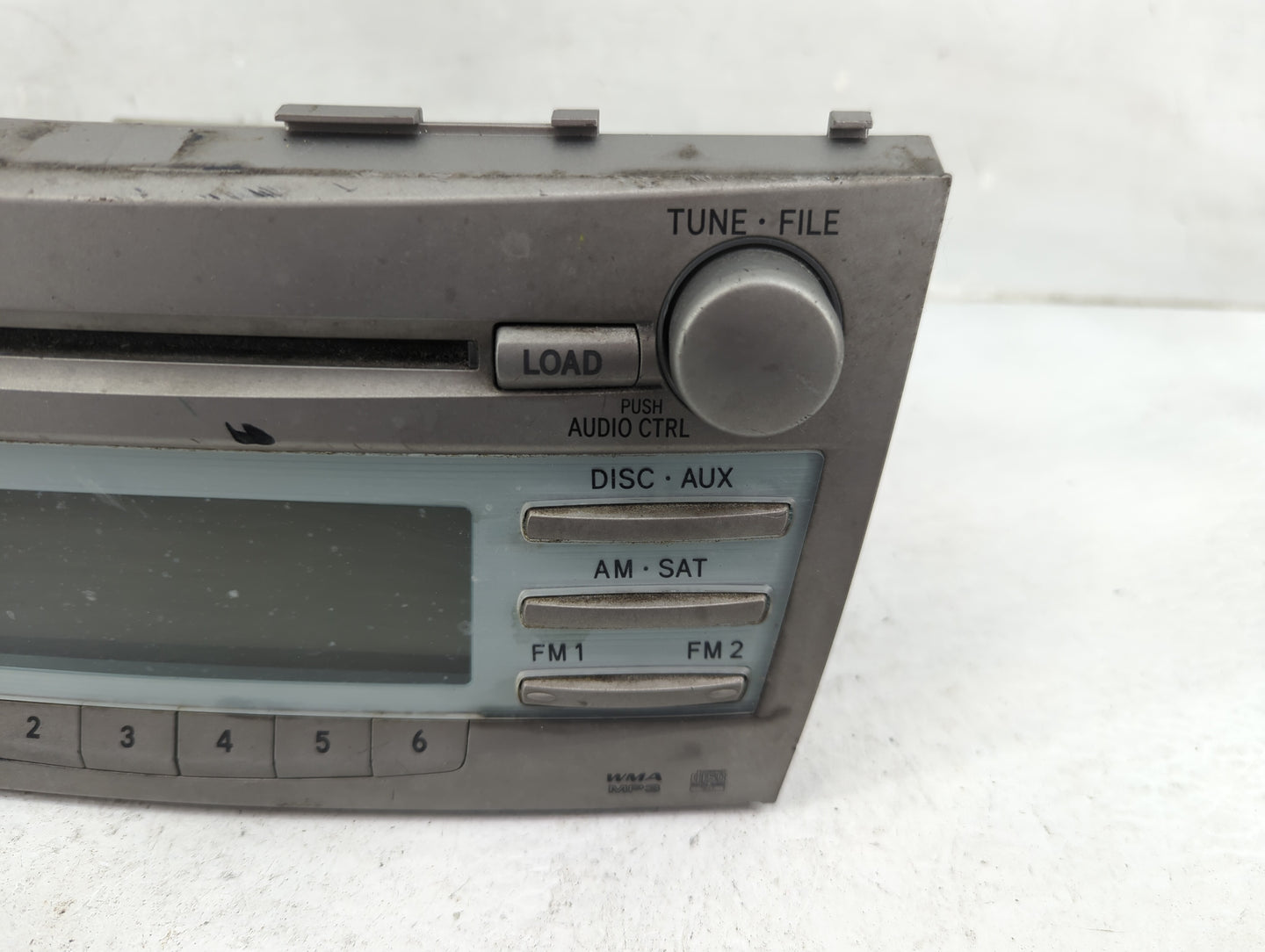 2007-2009 Toyota Camry Radio AM FM Cd Player Receiver Replacement P/N:86120-33A00 Fits Fits 2007 2008 2009 OEM Used Auto Par