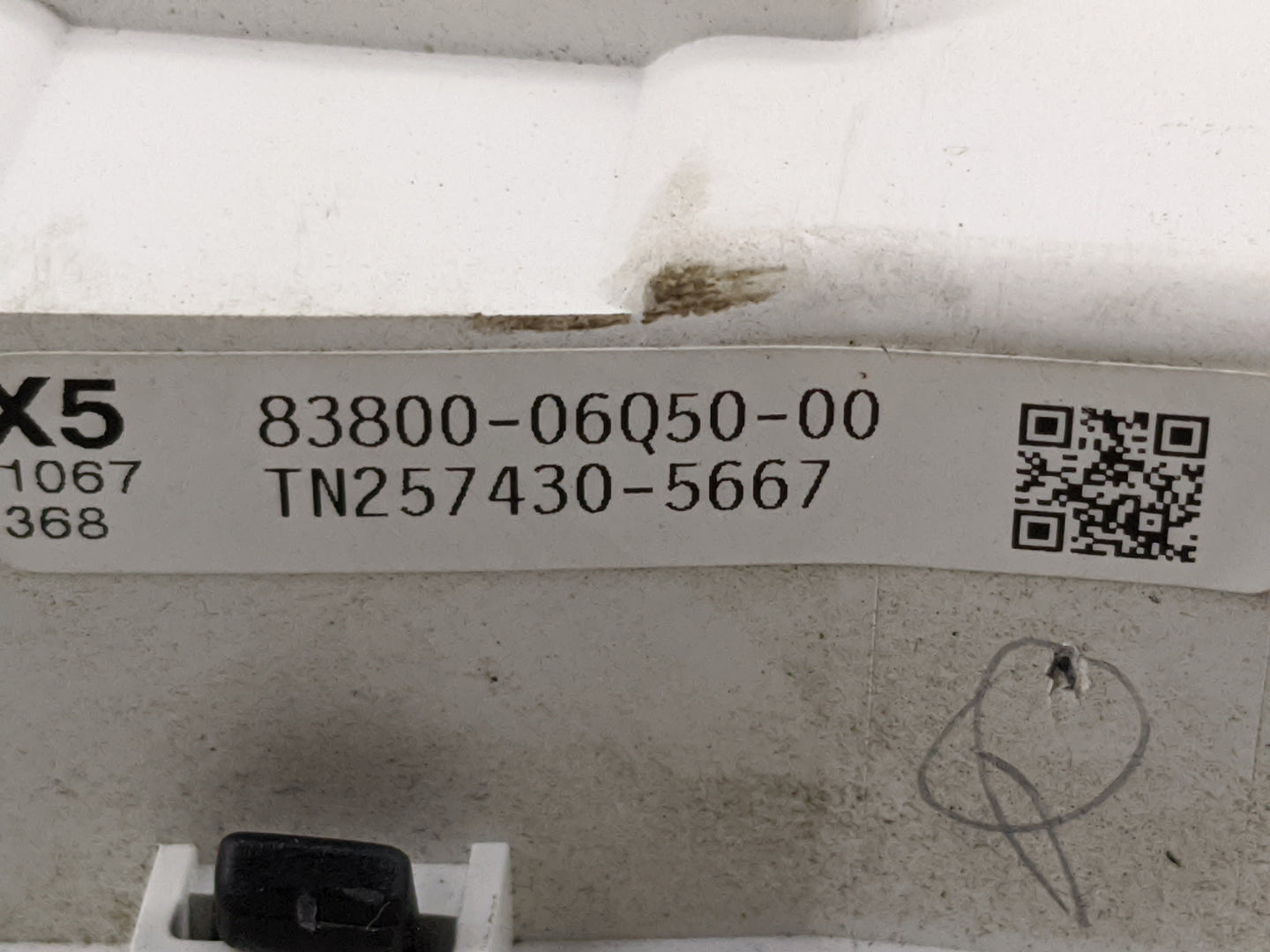 2007-2009 Toyota Camry Instrument Cluster Speedometer Gauges P/N:83800-06Q50-00 TN257430-5667 Miles:125K Fits Fits 2007 2008