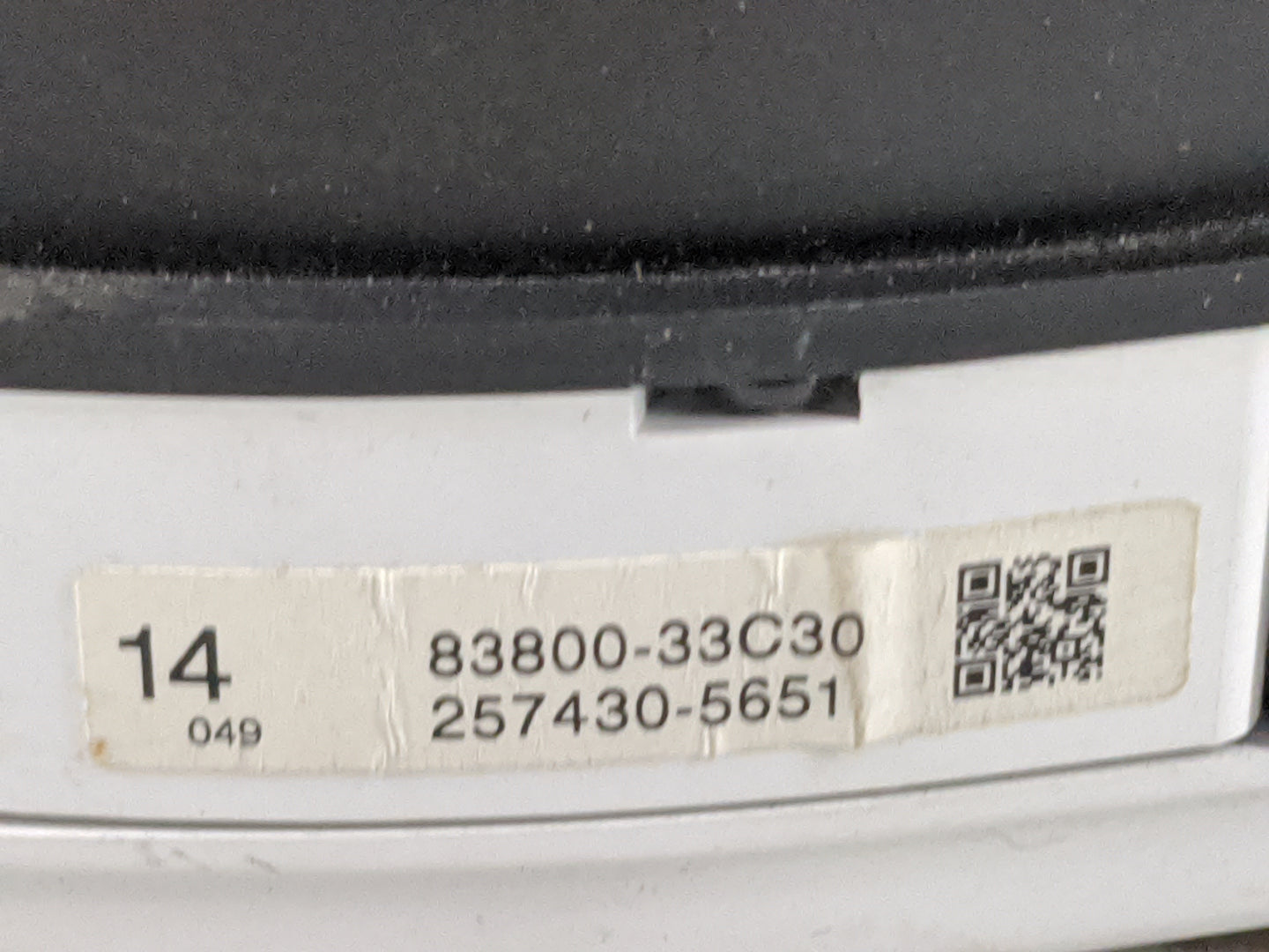 2007-2009 Toyota Camry Instrument Cluster Speedometer Gauges P/N:83800-33C30 257430-5651 Miles: Fits Fits 2007 2008 2009 OEM