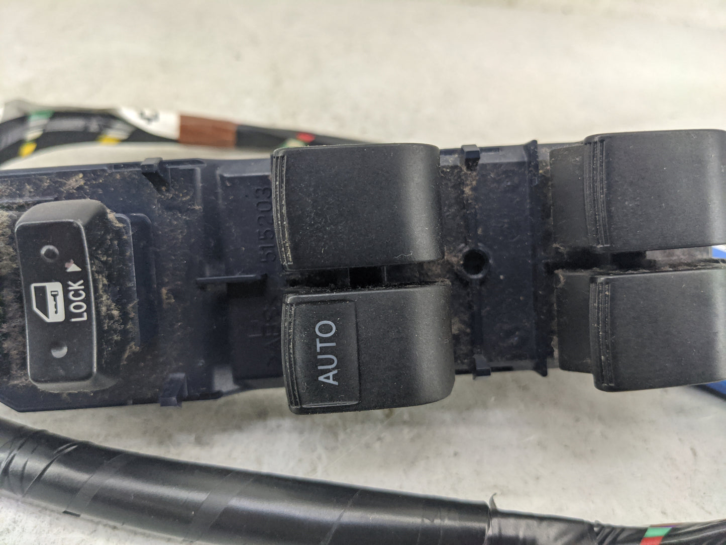 2007-2009 Toyota Camry Master Power Window Switch Replacement Driver Side Left P/N:82156-33010 8215633010 Fits OEM Used Auto