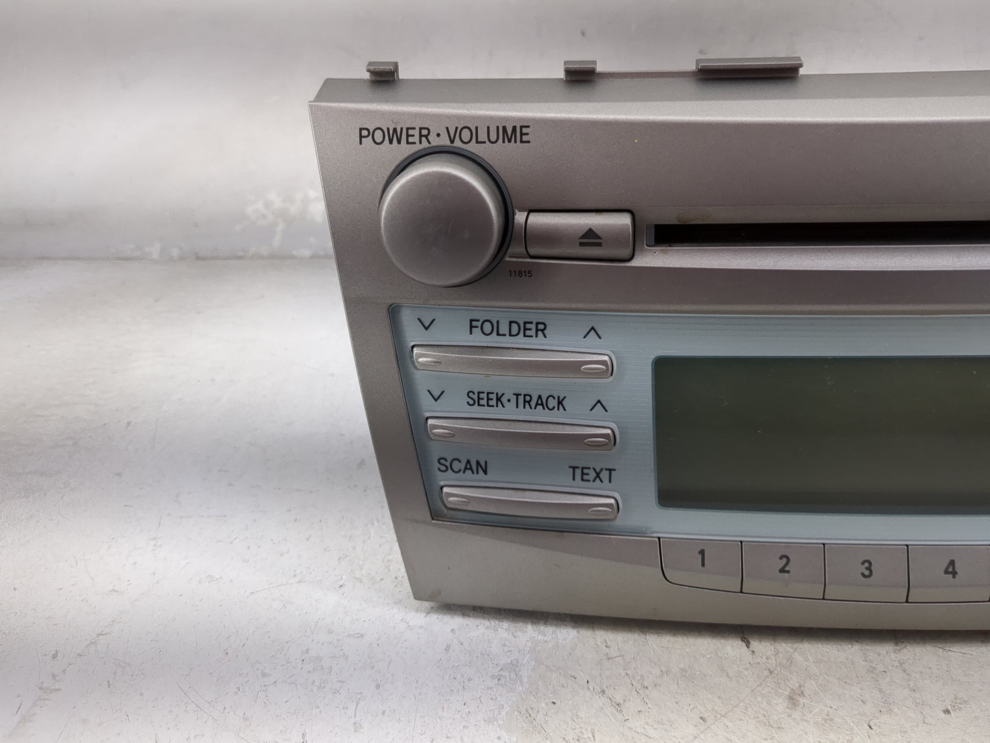 2007-2009 Toyota Camry Radio AM FM Cd Player Receiver Replacement P/N:86120-06180 122000-8210C10 Fits Fits 2007 2008 2009 OE