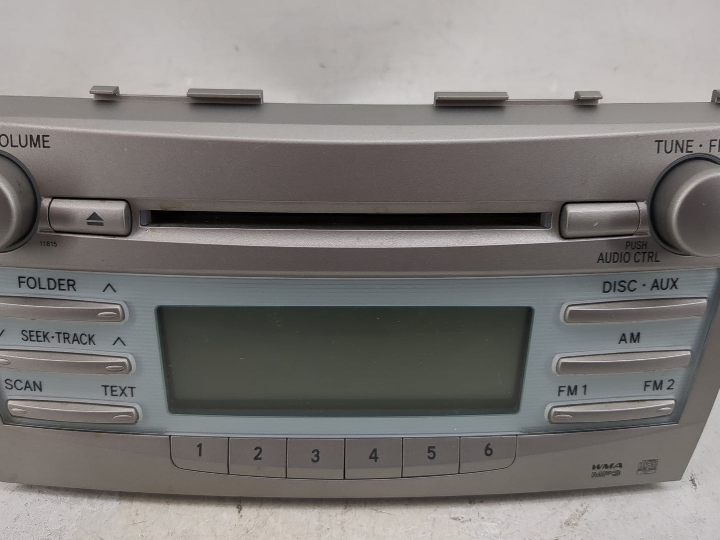 2007-2009 Toyota Camry Radio AM FM Cd Player Receiver Replacement P/N:86120-06180 122000-8210C10 Fits Fits 2007 2008 2009 OE