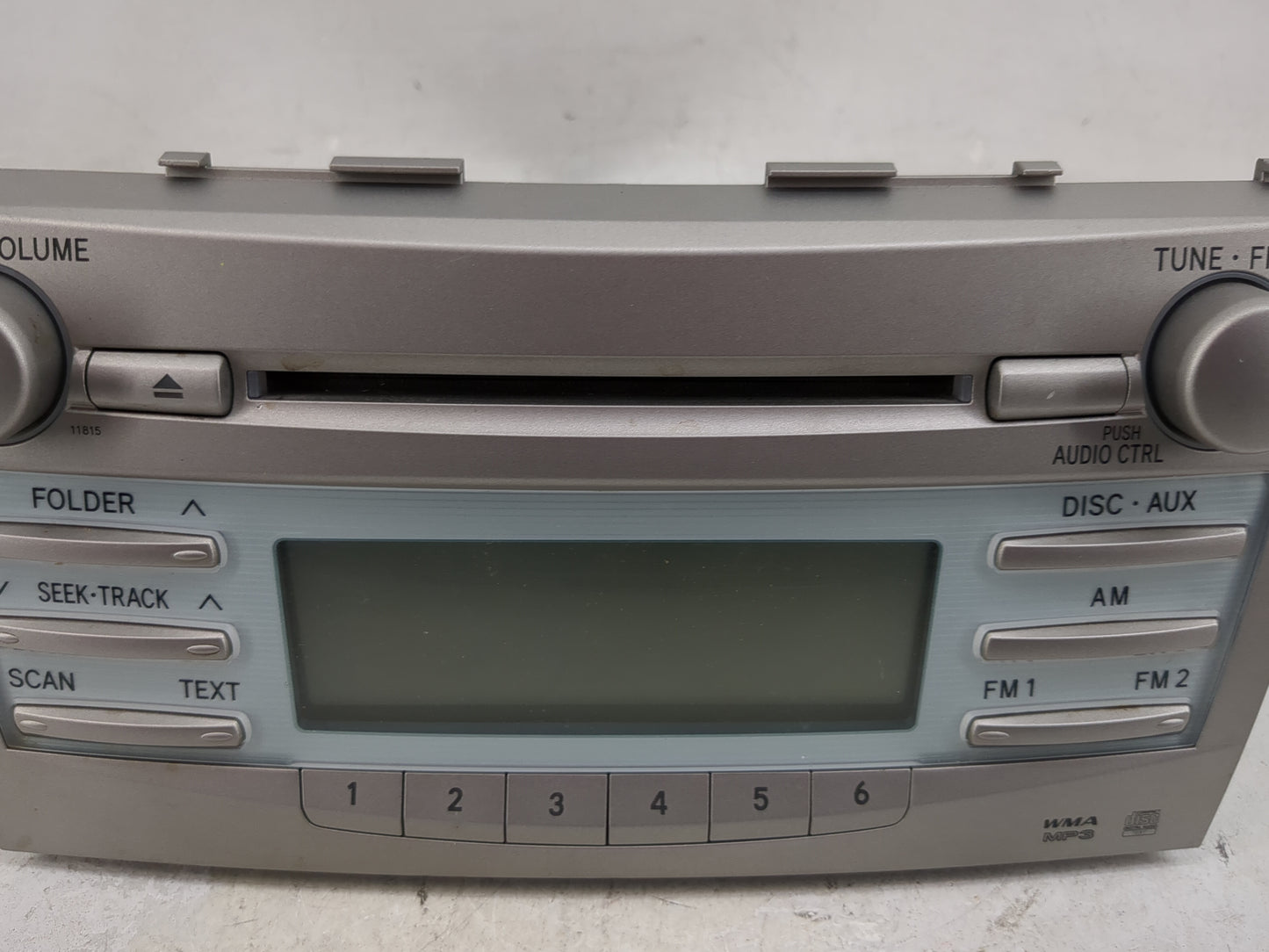 2007-2009 Toyota Camry Radio AM FM Cd Player Receiver Replacement P/N:86120-06180 122000-8210C10 Fits Fits 2007 2008 2009 OE