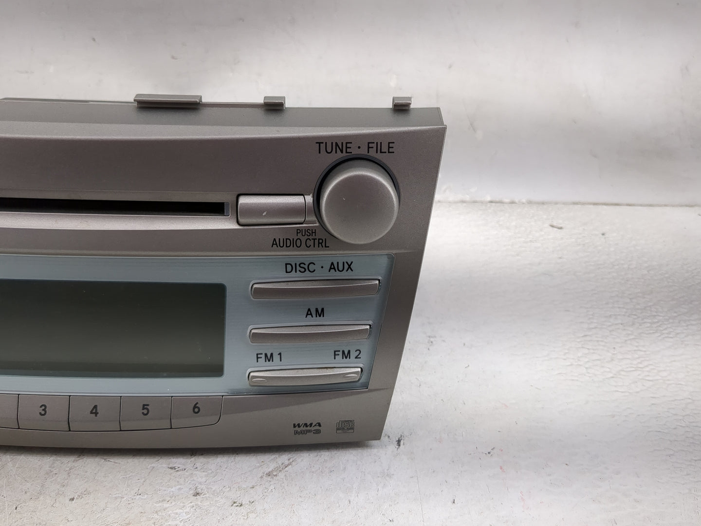 2007-2009 Toyota Camry Radio AM FM Cd Player Receiver Replacement P/N:86120-06180 122000-8210C10 Fits Fits 2007 2008 2009 OE